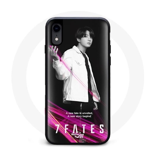 Coque pour Iphone XR Bangtan Sonyeondan 7 Fates Chakho Avec BTS Jungkook Concept Photo