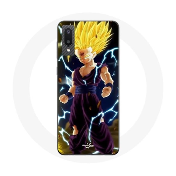 Coque för Samsung Galaxy A02 Dragon ball z Super SSJ2 Gohan