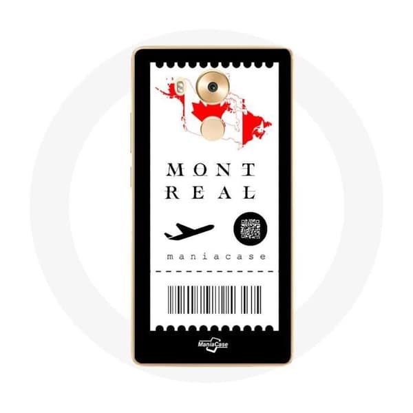 Cover til Huawei Mate 8 Flybillet Montreal Canada