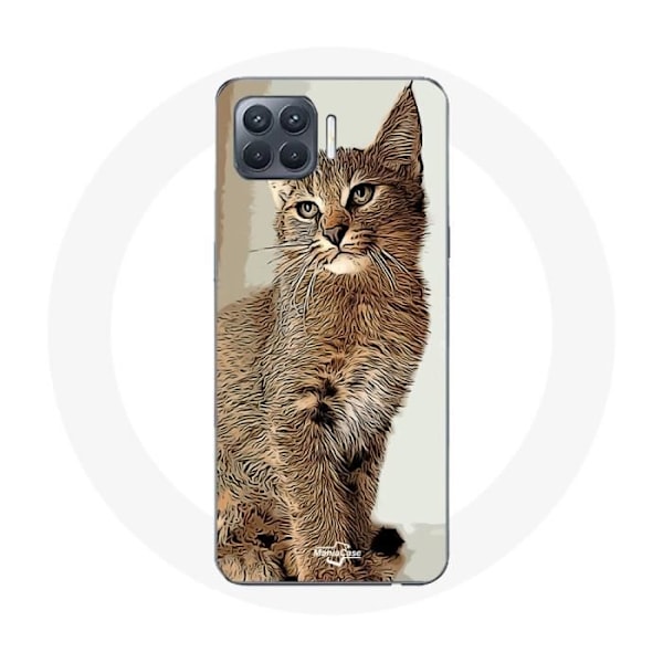 Coque för Oppo A93 siamesisk kattras