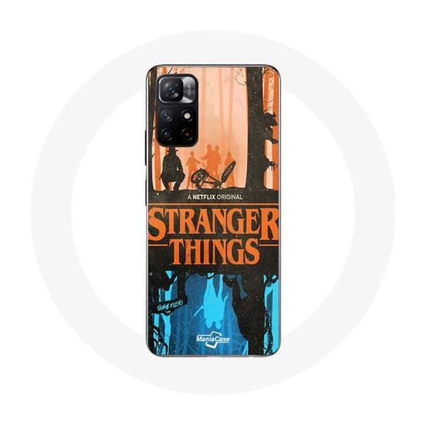 Coque - Xiaomi - Redmi Note 11s 5G - Pehmeä - Stranger Things - Valkoinen