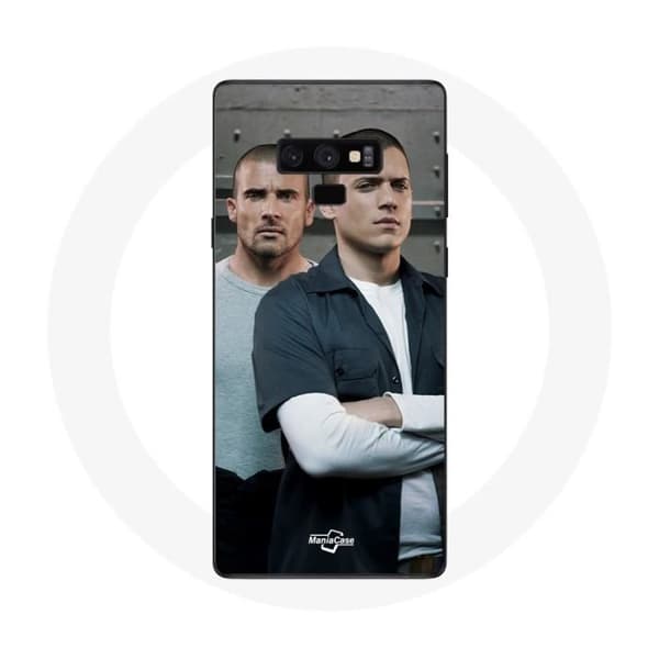 Kotelo Samsung Galaxy Note 9 Prison Break Michael Scofield ja Lincoln Burrows
