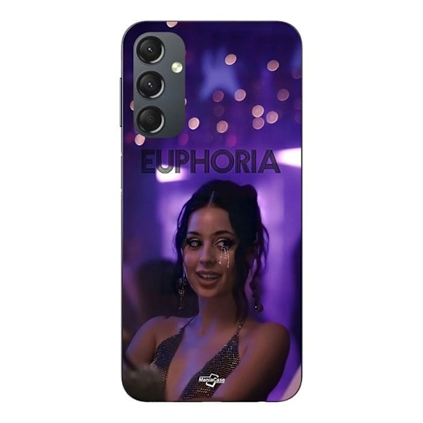 Coque - Samsung - Galaxy A24 - Euphoria Series - Flexibel - Svart