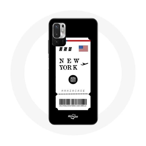 Cover til Xiaomi Redmi Note 10 5G Flybillet New York