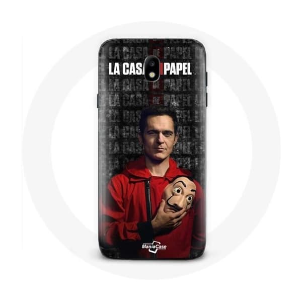 Coque - La Casa De Papel - Samsung Galaxy J3 2017 - Blød - Sort - Beskyttelse