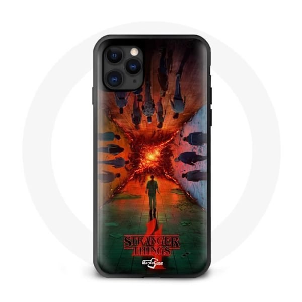 Coque för Iphone 12 Pro Max Stranger Things Säsong 4 Affisch Utrustning av den Nya Teorin