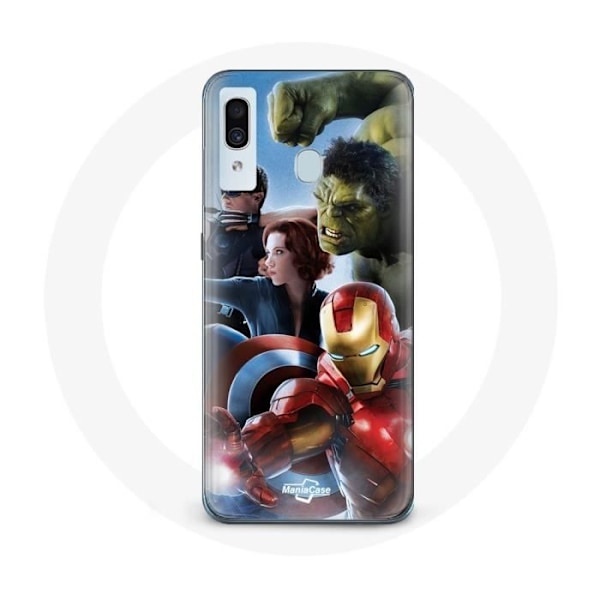Coque för Samsung Galaxy A40 Avengers: Ultron-eran