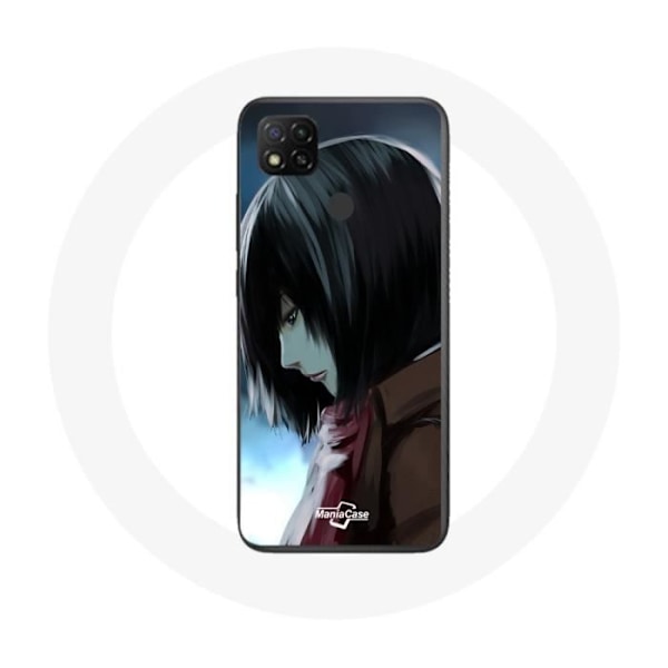 Coque för Xiaomi Redmi 9C Mikasa Ackerman Attack on Titan Manga Anime
