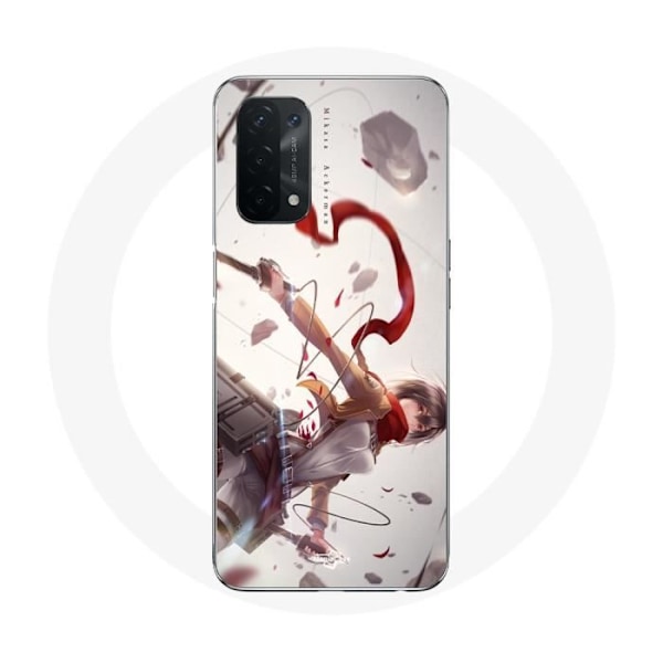Coque för Oppo A74 Mikasa Ackerman Attack on Titan Manga