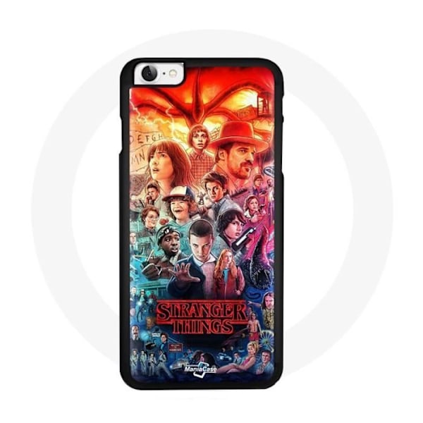 Coque för Iphone SE Stranger Things Teaser Säsong 4 Affisch Karaktärer Konst