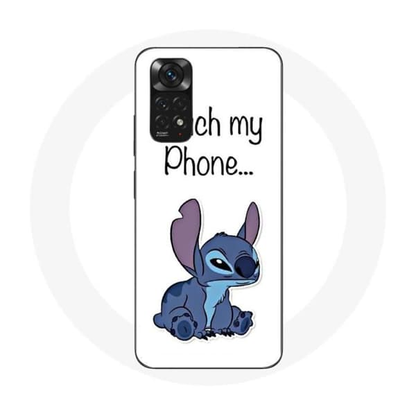 Coque - Xiaomi - Redmi Note 11S - Lilo och Stitch - Flexibel - Söt - Vit Vit