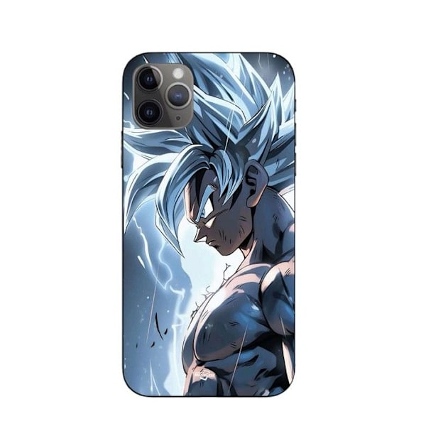 Coque Maniacase för iPhone 11 Pro Max Songoku ultra instinct svart