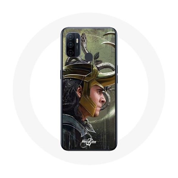 Coque - Maniacase - Oppo A53 - Mjuk - Svart - Loki Thor Ragnarok Svart