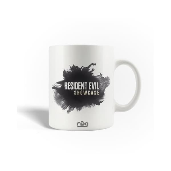 Mugg i keramik - Resident Evil - 30cl - Vit - Diskmaskinvänlig - Höjd 9,5cm