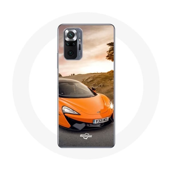 Coque för Xiaomi Redmi Note 10 Pro Formel 1 McLaren F1 Orange