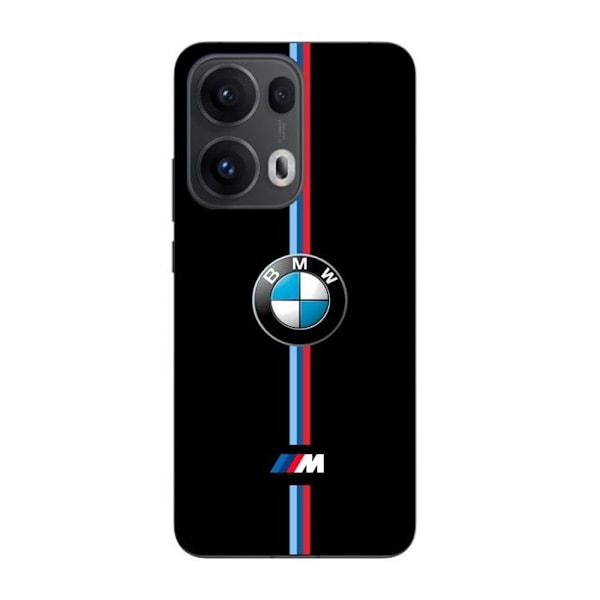 Coque Maniacase För Oppo Reno 13 Pro 5G BMW-logotyp färg M Svart