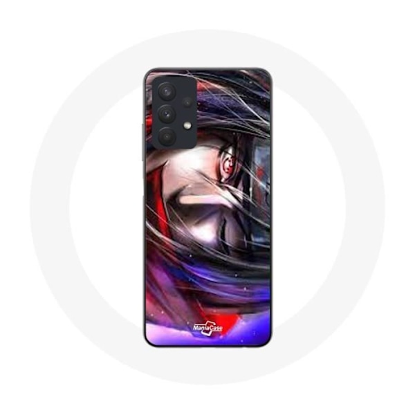 Coque för Samsung Galaxy A32 5G Itachi Uchiwa Naruto Anime Affisch