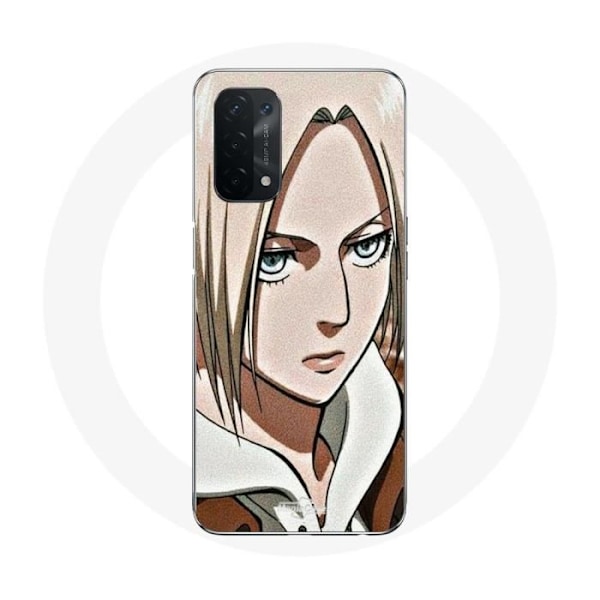 Coque för Oppo A74 5G Annie Anime L'Attaque des Titans