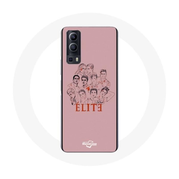 Coque - Vivo - Y72 Elite - Mjuk - Rosa - Affischfigurer Fanart Logotyp