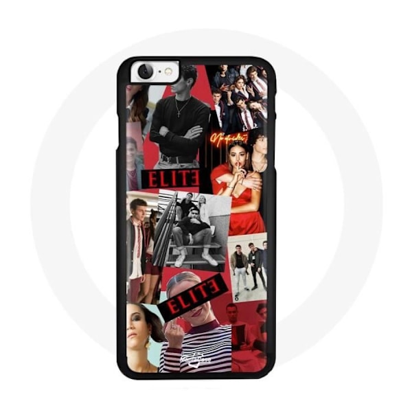 Coque - Elite - Iphone 5 - Svart - Styv - Visa Karaktärer