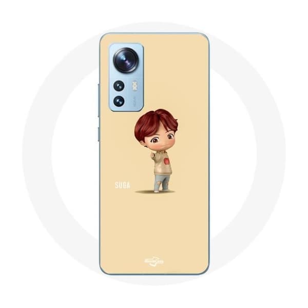 Coque för Xiaomi Mi 12 / 12X BTS TinyTAN Animation Suga