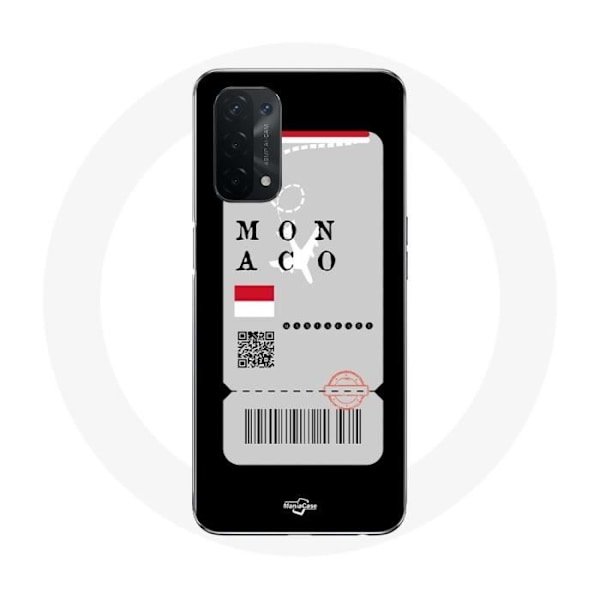Coque för Oppo A74 Flygbiljett Monaco