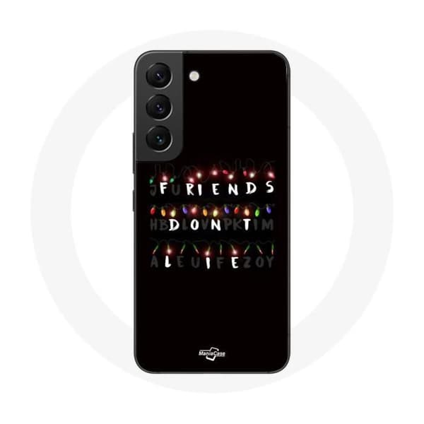 Coque - Stranger Things - Samsung Galaxy S21 FE - Sort - Blød - Stød- og ridsebeskyttelse