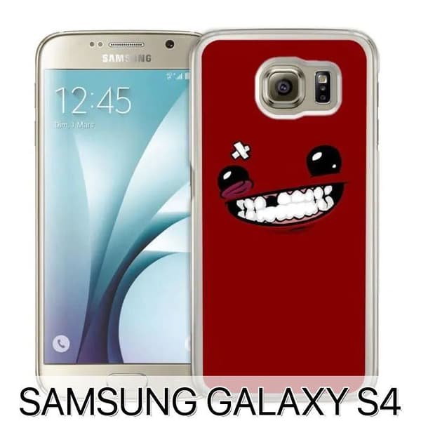 Samsung Galaxy S4 Cover: Super Meat Boy