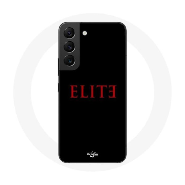 Coque för Samsung Galaxy S21 FE Elite Säsong 5 Röd Logotyp Svart Bakgrund