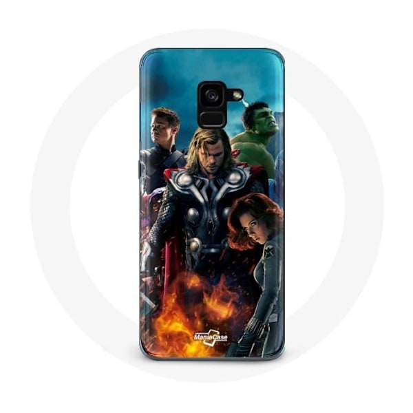 Coque för Samsung Galaxy A8 Plus Avengers superhjältefilm