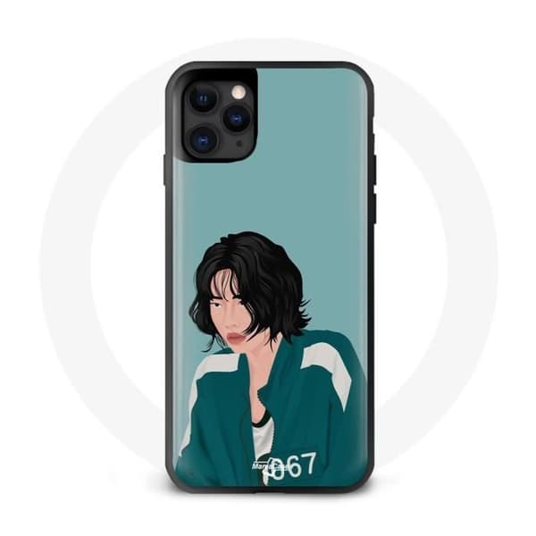 Coque Squid Game Iphone 11 pro max Kang Sae Byeok Nr 067