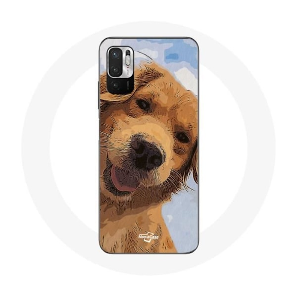 Coque för Xiaomi Redmi Note 10T 5G Golden retriever Hundras