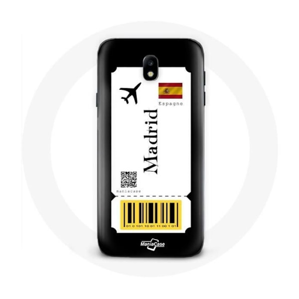 Coque - Samsung - Galaxy J3 2017 - Biljett - Suddig - Svart