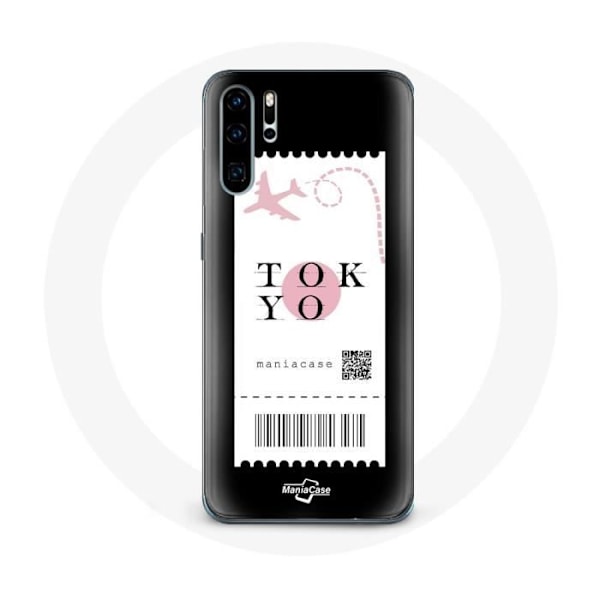 Coque för Huawei P30 pro Flygbiljett Tokyo Japan