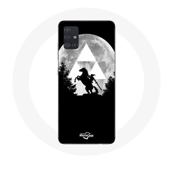 Cover til Samsung Galaxy A71 Zelda Måne