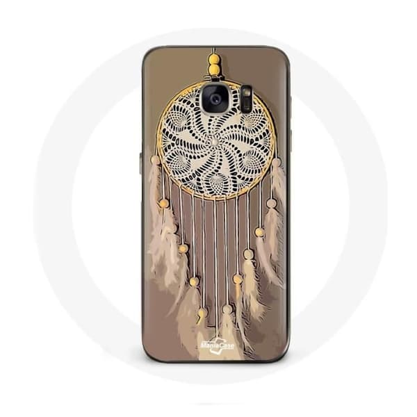 Cover til Samsung Galaxy S6 Edge Drømmefanger brun Drømmefanger