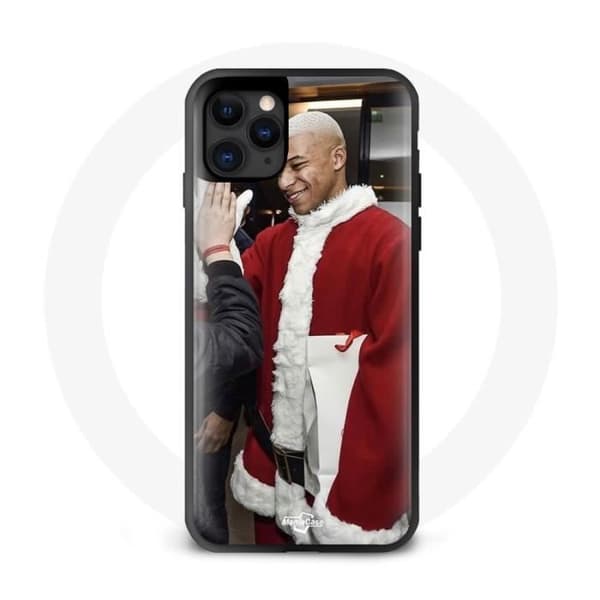 Coque - Maniacase - Iphone 13 Mini - Musta - Pehmeä - Hyvää joulua Svart