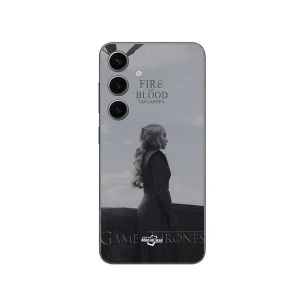 Coque - Maniacase - Samsung Galaxy S24 Plus - Sort - Game of Thrones - Blød