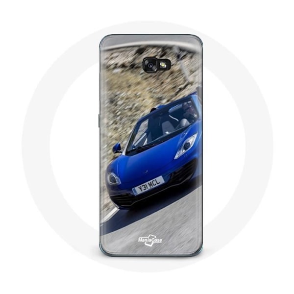 Skal till Samsung Galaxy A5 2017 Formel 1 McLaren Bil Blå