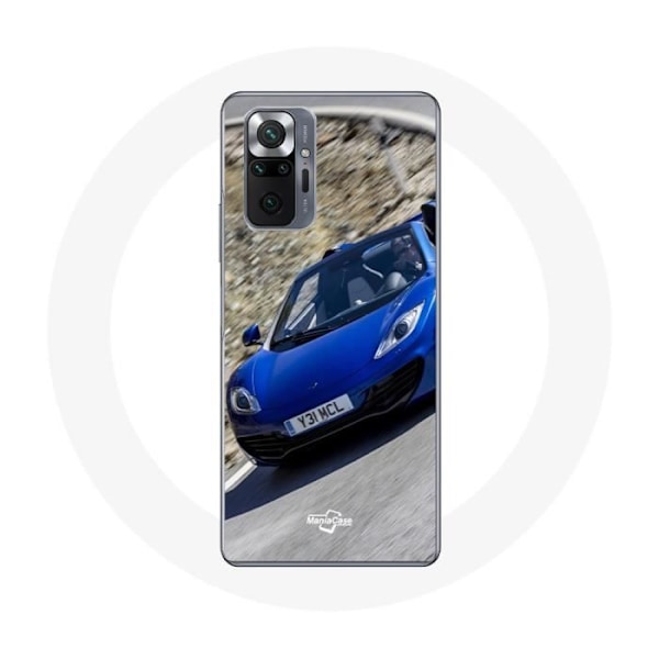 Coque för Xiaomi Redmi Note 10 Pro Formel 1 McLaren Bil Blå