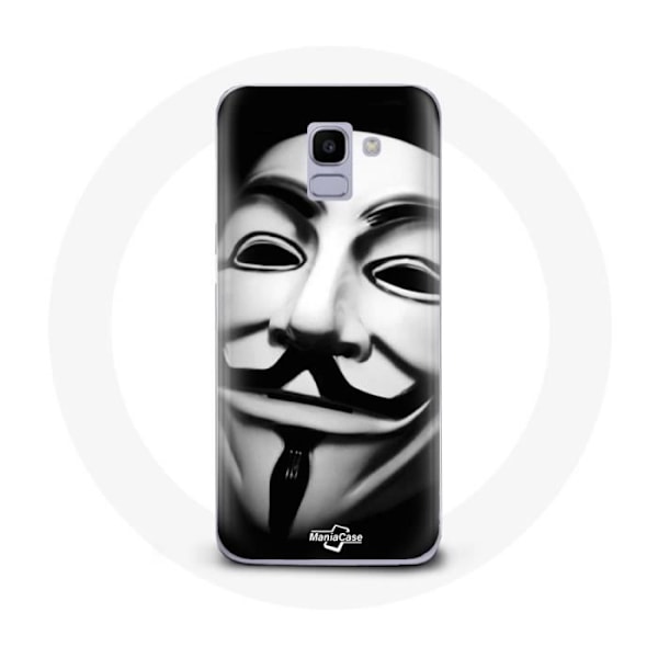 Skydd för Samsung Galaxy A8 2018 Vi är legion anonym mask