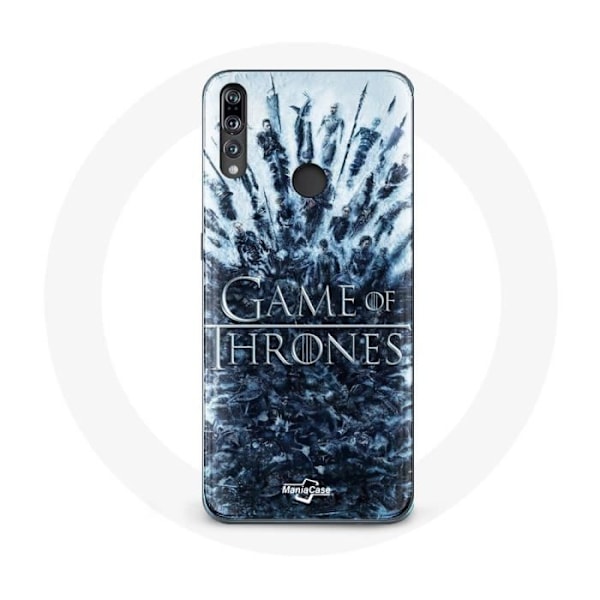 Skydd för Huawei P30 Lite Game of Thrones säsong 8 Avsnitt 1 Järntronen Karaktärers logotyp Grå