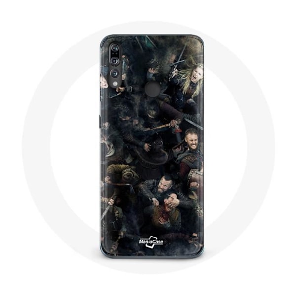 Coque för Huawei P30 Lite Vikings Teaser Säsong 6 Affisch Karaktärer Konst