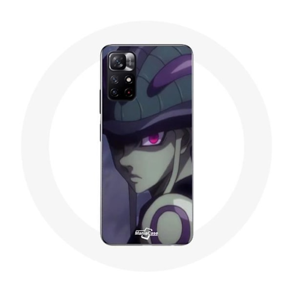 Coque Maniacase för Xiaomi Redmi Note 11s 5G Meruem Hunter x Hunter Anime svart