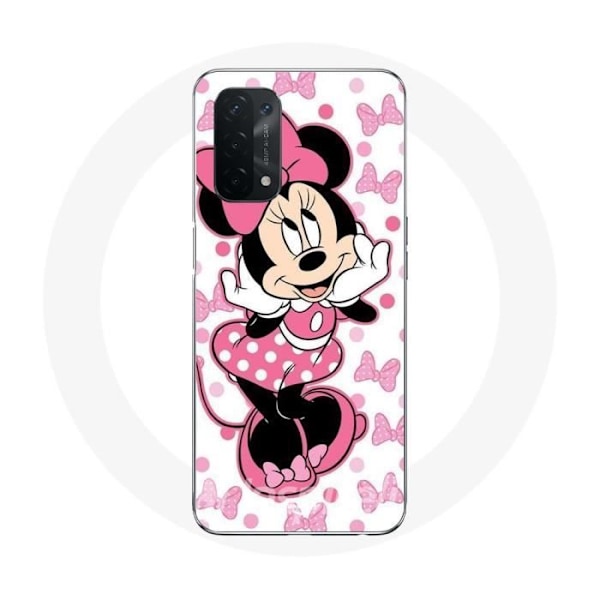 Coque för Oppo A54 5G Minnie Mouse Söt tecknad rosa