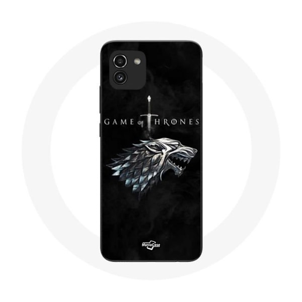 Coque för Samsung Galaxy A03 Game of Thrones Säsong 8 Järntronen Huset Stark Logotyp Vintern kommer