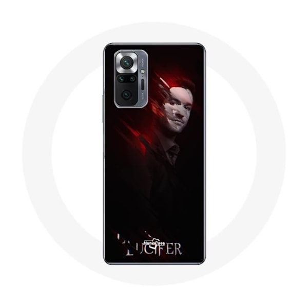 Coque för Xiaomi Redmi Note 10 Pro Lucifer Serien svart bakgrund