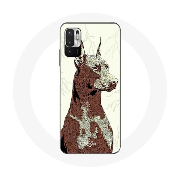 Coque för Xiaomi Redmi Note 10 5G Doberman Ras av hundar