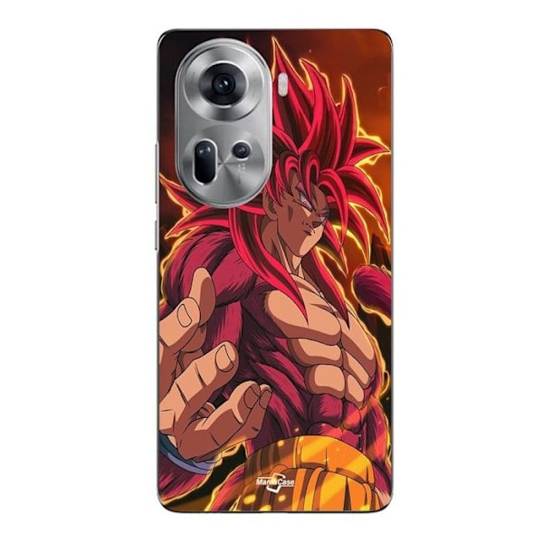 Coque För Oppo Reno 11 5g Dragon Ball DAIMA Goku Ultime SSJ4 Maniacase Svart
