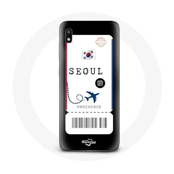 Skydd för Samsung Galaxy A10 Biljett till flyg Seoul Sydkorea